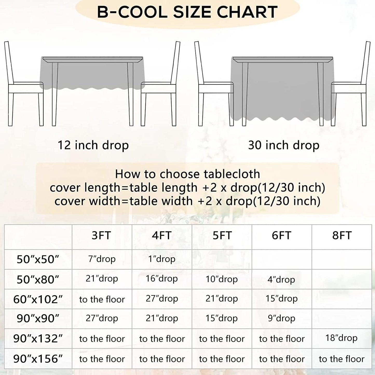 B-COOL Sparkly Drape Tablecloth Gold Tablecloths Sequin Fabric Table Cloth for Ceremony Party Halloween 50x80 Inch