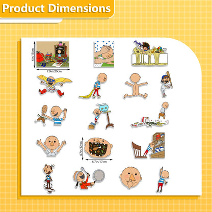 Thryvomniq No David Early Learning Interactive Play Kit Flannel Board Stories Preschool Storytelling Interactive Games Kindergarten Learning Felt Toys