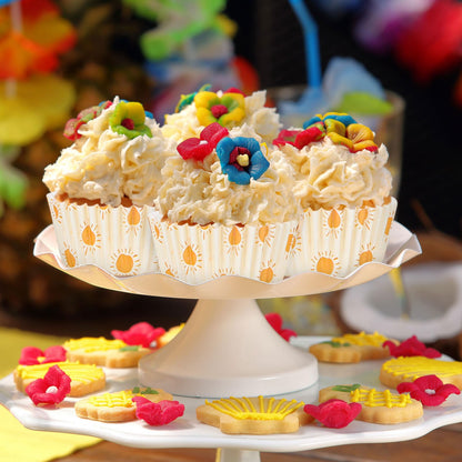 600Pcs Boho Sun Cupcake Liners Hippie Summer Sunshine Cupcake Wrappers First Trip Around The Sun Party Paper Baking Cup Holder for Baby Shower Wedding Birthday Party