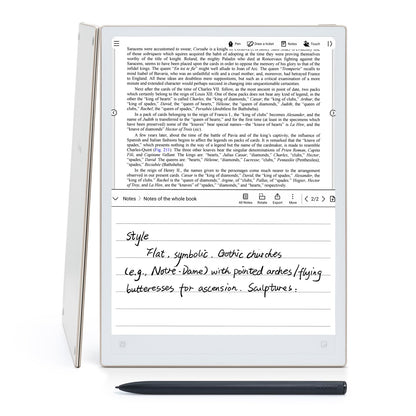iflytek AINOTE 2, 10.65" E Ink Tablet, 4.2mm Ultra-Thin AI Paper Tablet for Meetings,Digital Notebook with Voice-to-Text, Handwriting Conversion,16-Language Transcription, Ideal for Work & Study