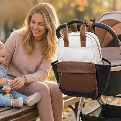 miss fong Small Diaper Bag - Baby Diaper Bag Backpack Mini Diaper Backpack Checkered Diaper Bag with Changing Pad Toddler Backpack for Travel Daycare Mommy Diaper Backpack for Mom & Dad
