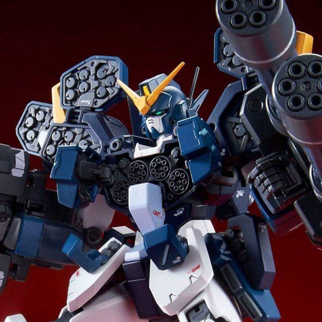 Bandai MG 1/100 Gundam Heavyarms Kai EW - Imported Robot Toy Figure, Plastic, No Assembly Required, Ages 15+