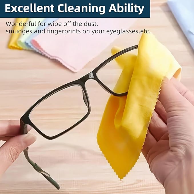AIMI Assorted Colors Microfiber Cleaning Cloths