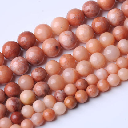 90PCS 4MM Pink Aventurine Stone Beads Natural Gemstone Bead Crystal Healing Energy Jewelry Making DIY 18 inches