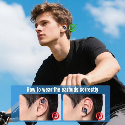AI Translation Earbuds Real Time, 164 Language Translator Earbuds, 3-in-1 Wireless Clip on Earbuds, Bluetooth 5.4 Headphones, Translating Device for Travel Business Learning (Black)