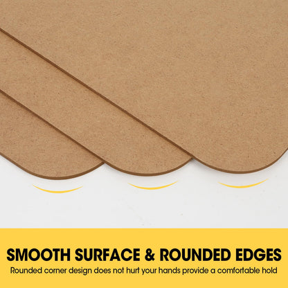 24 Pack Clipboards Bulk, Clip Boards 8.5x11 Standard Letter Size, Clipboards for Classroom, Wooden Clipboard, Hardboard Office Clipboard, Classroom Supplies