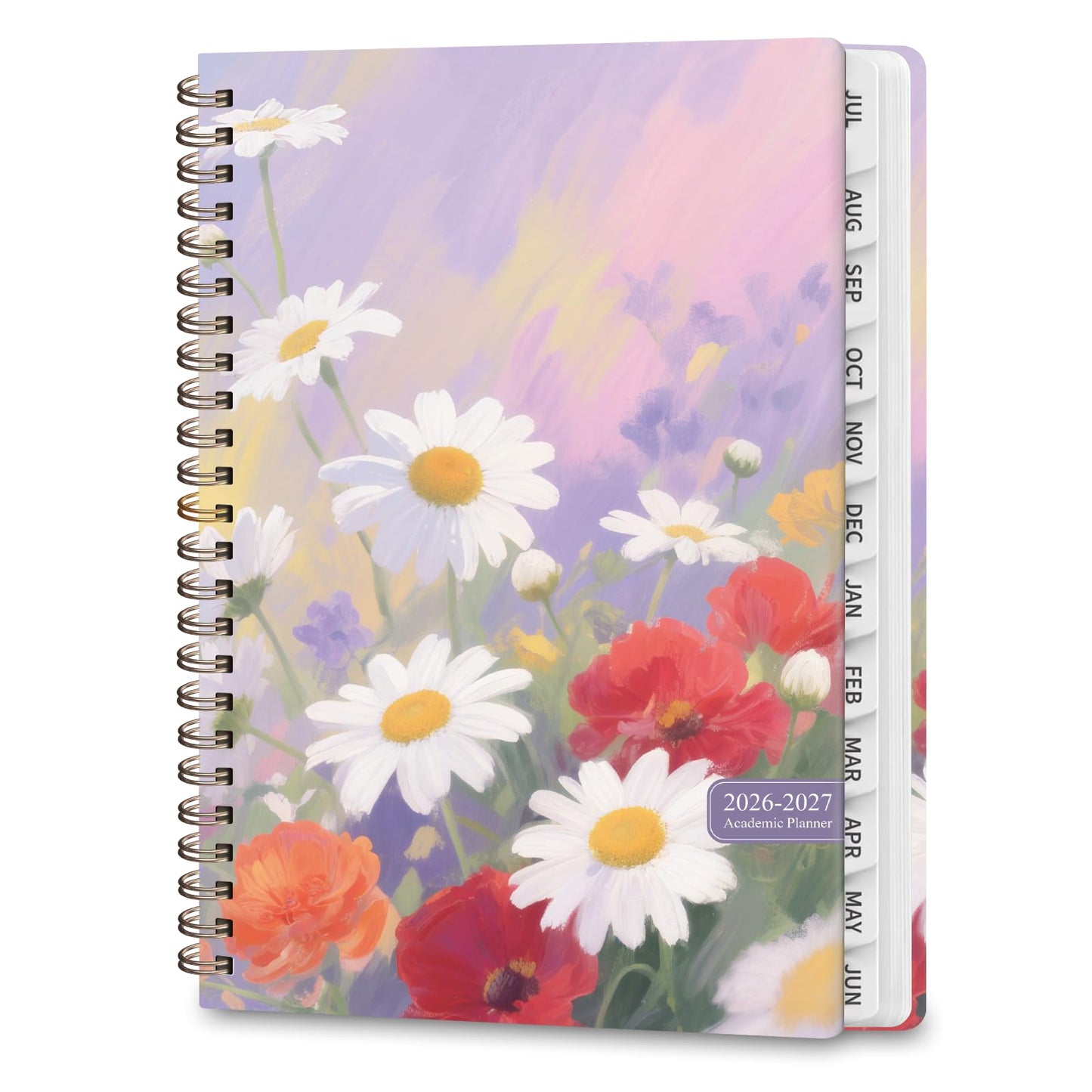 Planner 2026-2027, Weekly and Monthly Academic Planner, July 2026 - June 2027, Hardcover Calendar Agenda Book for School Year Planning, School Supplies for Teacher and Student, A5(6.3'' x 8.5'')