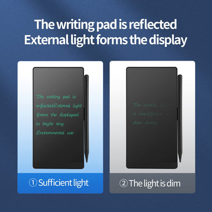 Amoretti Sonnet Mini LCD Writing Tablet, 6.5in Erasable Reusable Electronic Drawing Pads, Electronic scratchpad for Kids and Adults. Black.