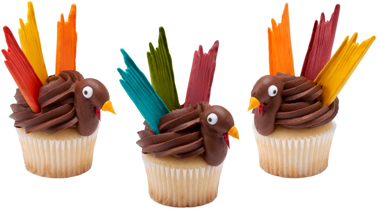 Lucks Dec-Ons Decorations Molded Sugar/Cup-Cake Topper, Small Eyes, 3/8 Inch, 996 Count