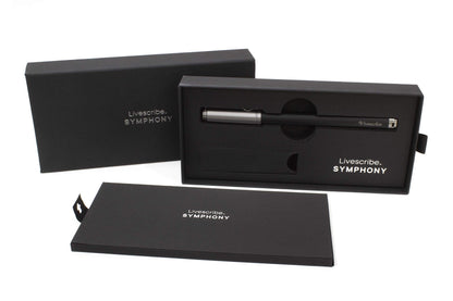 Livescribe Symphony Smartpen Digital Pen – Compatible with iOS, Android, Smartphones, Tablets (Latest Version), Black