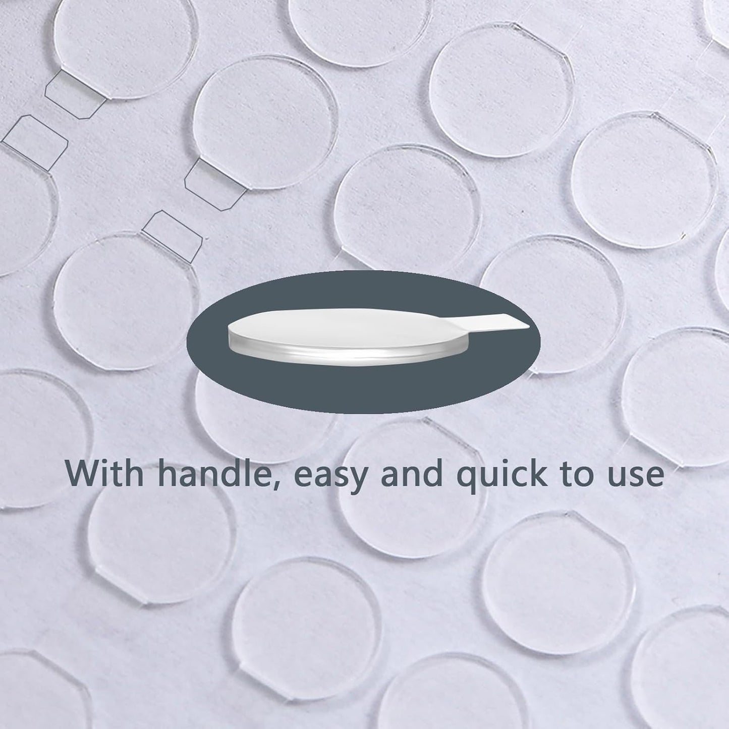 Adhesive Stick dots Two-Sided Sided Mounting Putty Stick Tack for Wall Hanging Crafts Balloons Festival Party Decorations,Clean Removable(0.79"*0.79"-480)