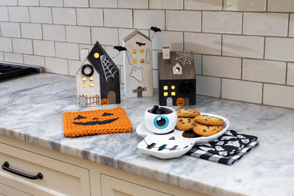 Mud Pie Pumpkin Halloween Pot Holder