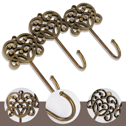 Ybenlld 1 PCS Retro Theme Bat Wall Hooks, Zinc Alloy Wall Mounted Hanging Racks, Decorative Coat Hooks for Keys, Towels, Clothes, Scarf, Bag