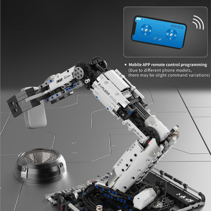 Robotic Arm Building Blocks Set, Programmable Stem Toys for Ages 8-13, Technic Coding Robot Toys for Kidults, 1029 Pcs Educational Projects for School, APP & Remote Control with Rechargeable Battery