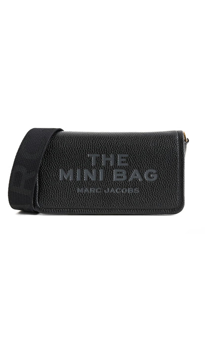 Marc Jacobs Women's The Leather Mini Bag, Black, One Size