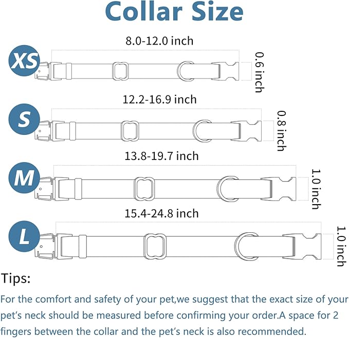 Soft Leather Dog Collar and Leash (6.6') Set - Stylish Rose Gold Heavy Duty Metal Buckle, 4 Adjustable Lengths Leash for Small Medium Large Dogs - Comfortable & Easy to Clean Beige M(13.8"-19.7")