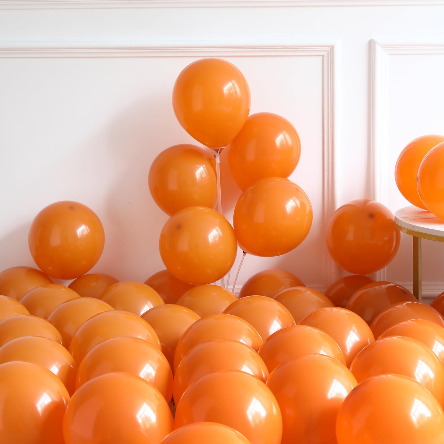 174Pcs Halloween Balloon Garland Arch Kit - Black and Orange Balloon Arch Kit with Spider Eye Explosion Star Balloons for Halloween Spooky One Costume Birthday Party Decorations