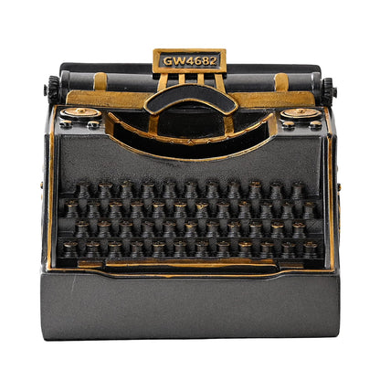 Amoysanli Retro Typewriter Pen Holder Desk Organizers for Writer's Iron
