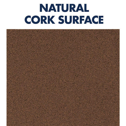 Quartet Cork Tiles, Bulletin Board Cork Panels 12" x 12" x 3/8", Dark Brown, 4 Pack (15050Q)