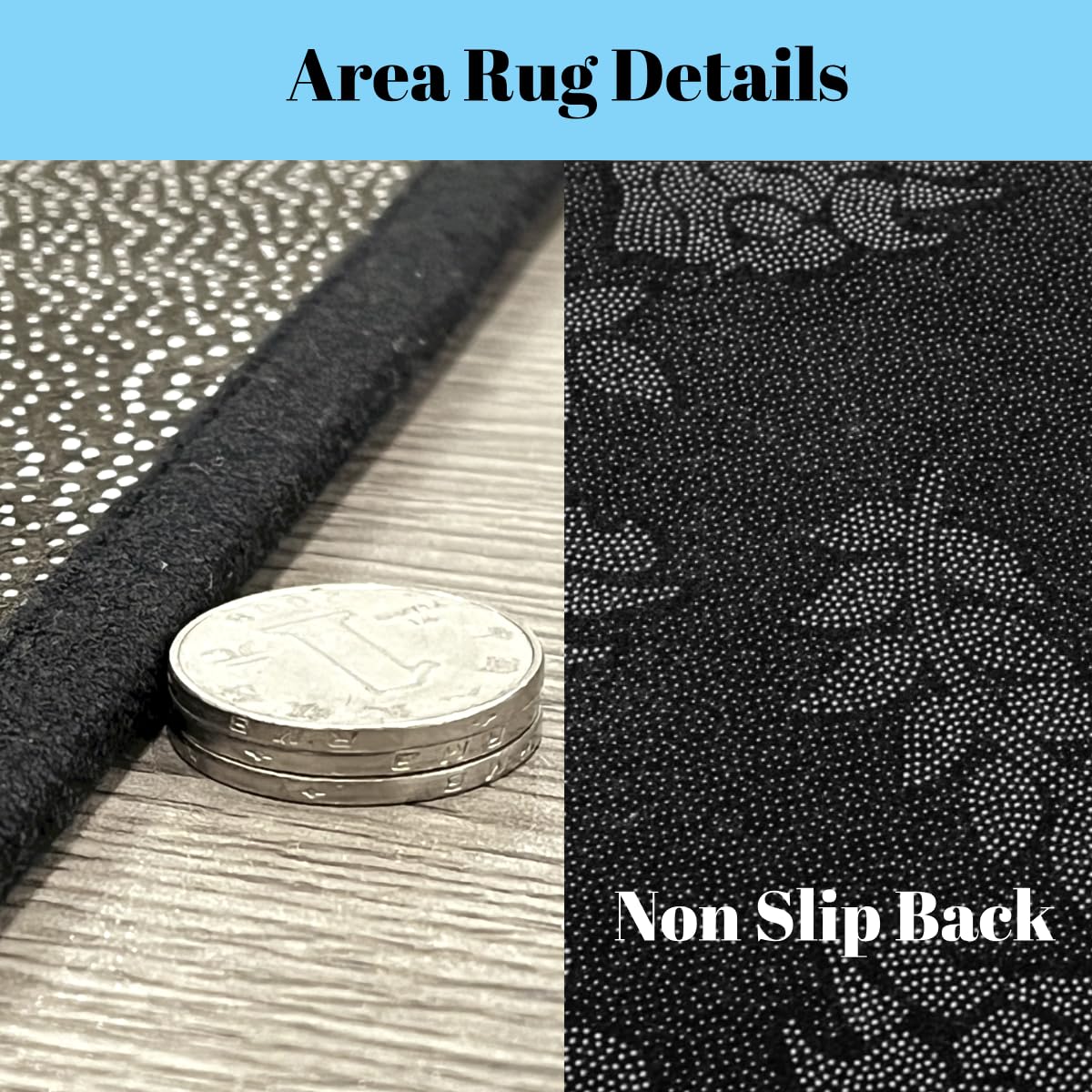 Erosebridal Gothic Couple Skull Area Rug 3x5 Skeleton Bones Rug for Bedroom Living Room Halloween Red Rose Flower Carpet Decor Goth Style Indoor Floor Mat Non Slip