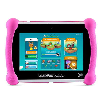 LeapFrog LeapPad Academy Kids’ Learning Tablet, Pink