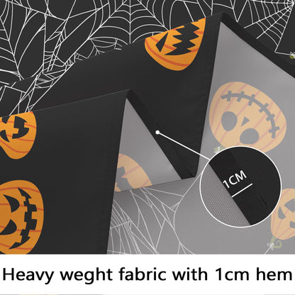 Bnejvif Halloween Tablecloth Rectangle Pumpkin Table Cloth for Dining Table, Waterproof Wrinkle Free,Halloween Decorations for Kitchen, Parties, 60 X 102 Inches