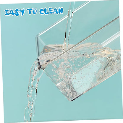 BESPORTBLE Hamster Sand Bath Box Transparent Acrylic Chinchilla Dust Bath Pet Supplies Easy to