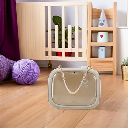 BESPORTBLE Bird Travel Carrier Cage with Breathable Mesh Portable Small Parrot Carrier Bag for Outdoor Travel and Vet Visits for Birds
