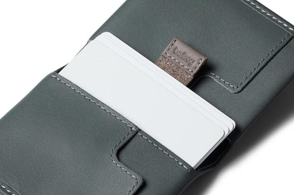Bellroy Slim Sleeve, slim leather wallet (Max. 8 cards and bills) - Everglade