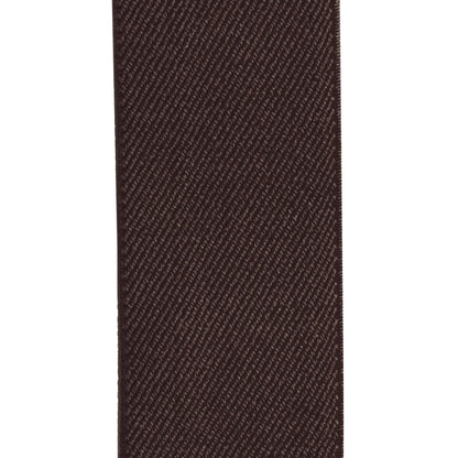 Buyless Fashion Suspenders For Men - 48" Adjustable Straps 1 1/4" - Y Back With Clips And Buttons - 5120-Brown