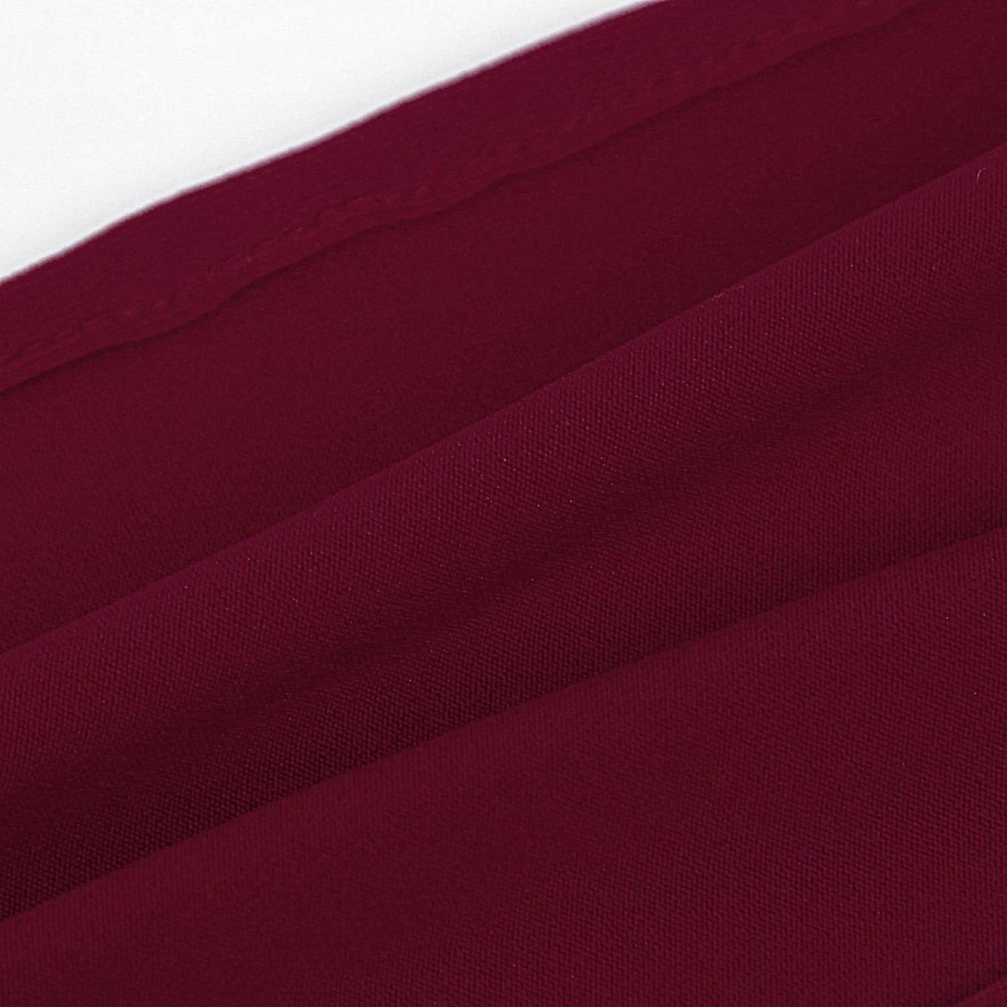 Peomeise 50pcs Burgundy Spandex Chair Sashes with Buckle Slider for Wedding, Party Decoration