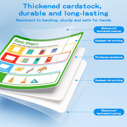 YySiRui Preschool Learning Activities, Tracing Books for Kids Ages 3+, Toddler Handwriting Practice, Letter Tracing for Kids, Preschool Kindergarten Workbooks 3+, Learning Books for 3+ Years Old