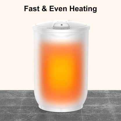 Ultra Large Capacity Towel Warmer Bucket, Rapid Heating with Timer, One-Button Digital Display Control, Safety Lock, Gifts for Him & Her, Auto Shut-Off, Fits 2 Large, Blankets, Bathrobes, PJ's