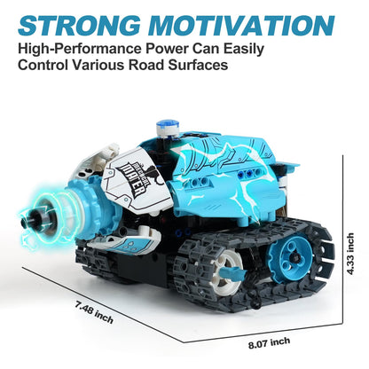 ToyFuntasy 3 in 1 Robot Building Kits for Kids - STEM Birthday Gifts for 6 7 8 9 10 11 12+ Year Old Boys - Educational DIY Science Projects, Robotics Toys with APP & Remote Control