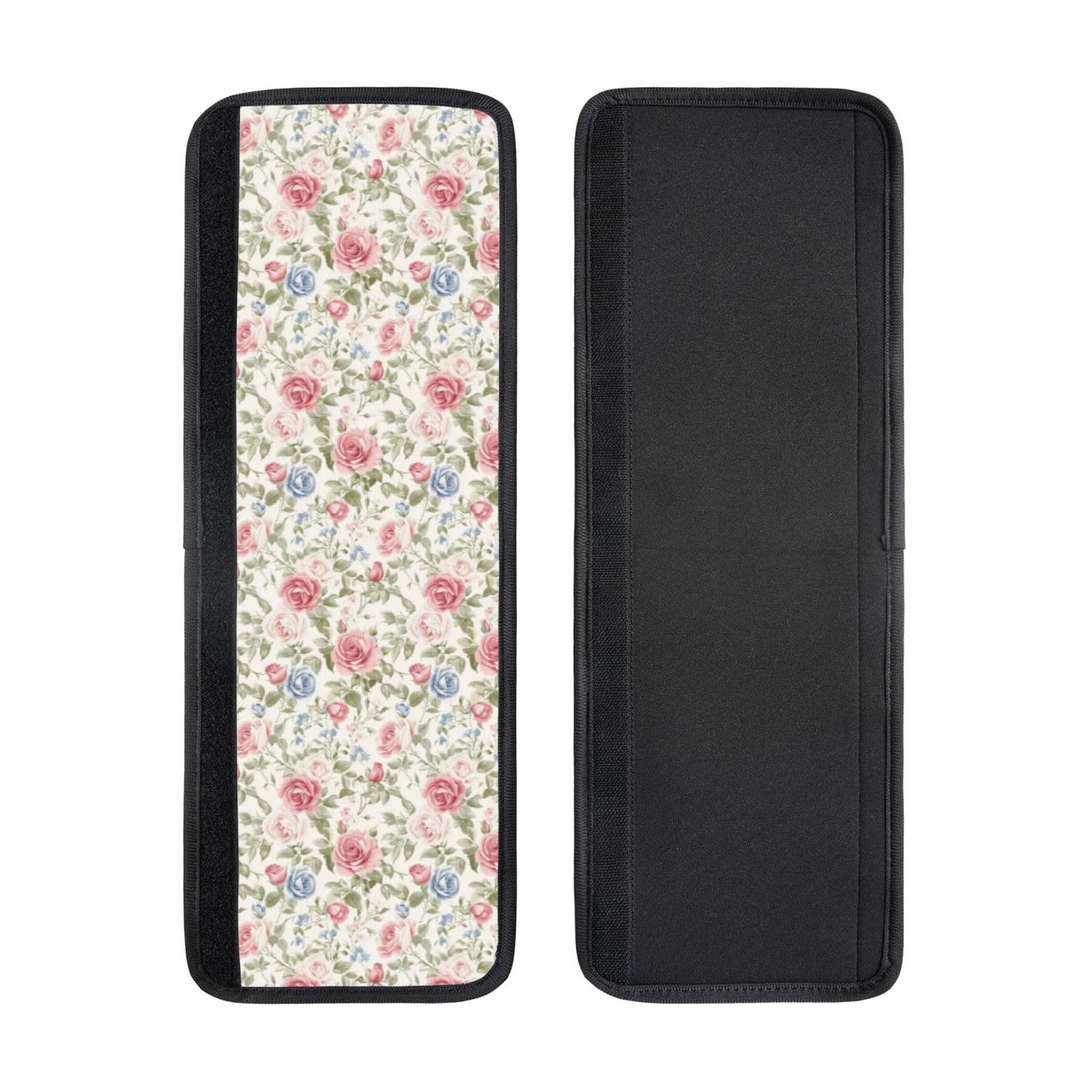 DADABULIU Refrigerator Handle Covers Flower Boho Rose Floral 2 Pack Fridge Door Handle Cover, Kitchen Appliance Handle Protector for Dishwasher, Oven, Microwave, Fits 3.5 to 4.3 Inch Circumference