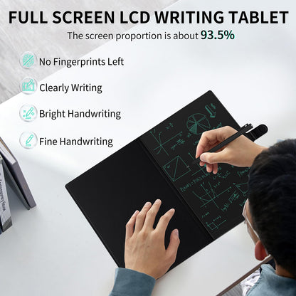 Full Screen LCD Writing Tablet: 11.5 Inch Writing Pad for Adults Kids Reusable Digital Notepad Portable Use for Office Study Teaching