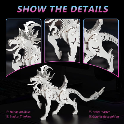 3D Metal Puzzles,3D Metal Puzzle for Adults,Mechanical Model Kit Baize,Steel 3D Puzzles Stainless Steel Ornaments for Adults Home Decor Art Craft Gifts Toys.