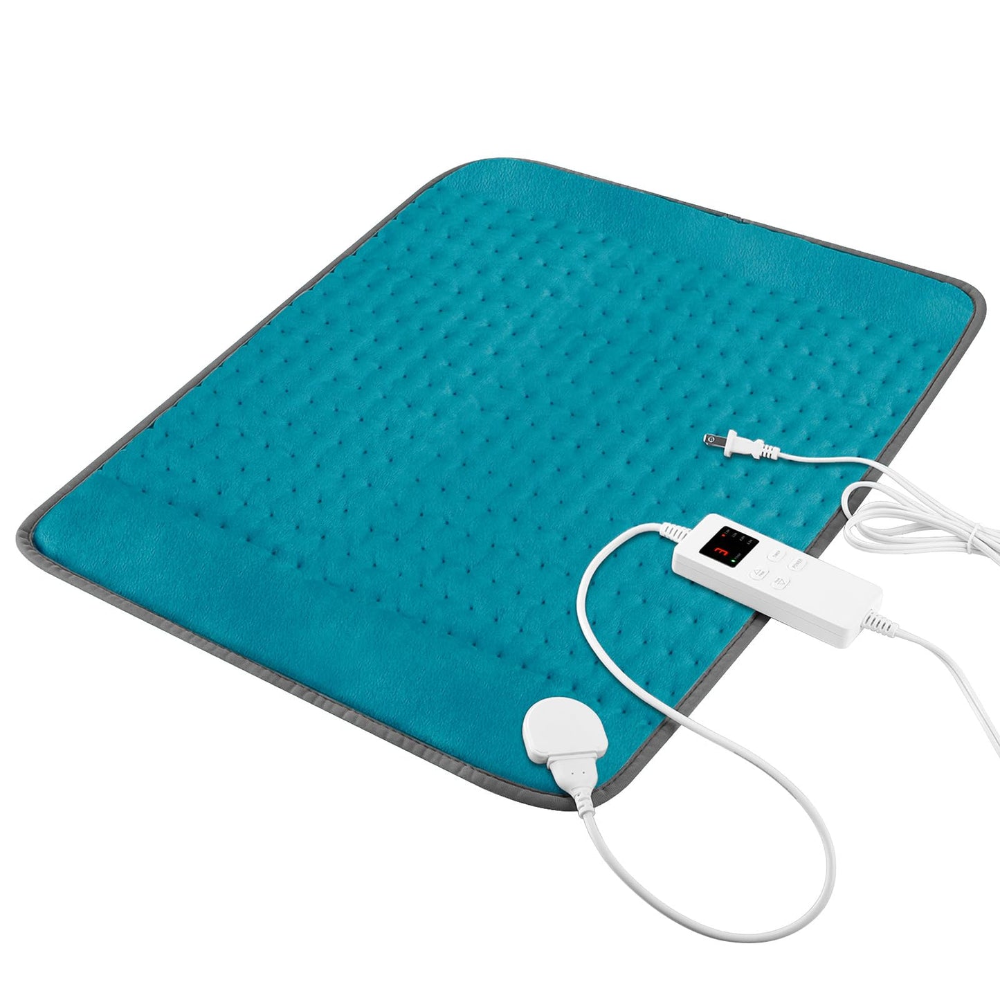 Large Heating Pad for Back Pain Relief, Electric Heating Pad for Neck and Shoulders, Auto Shut Off, Fast Heat, Christmas Gifts for Women Men, Birthday Gifts for Mom Dad (17'' x 33)