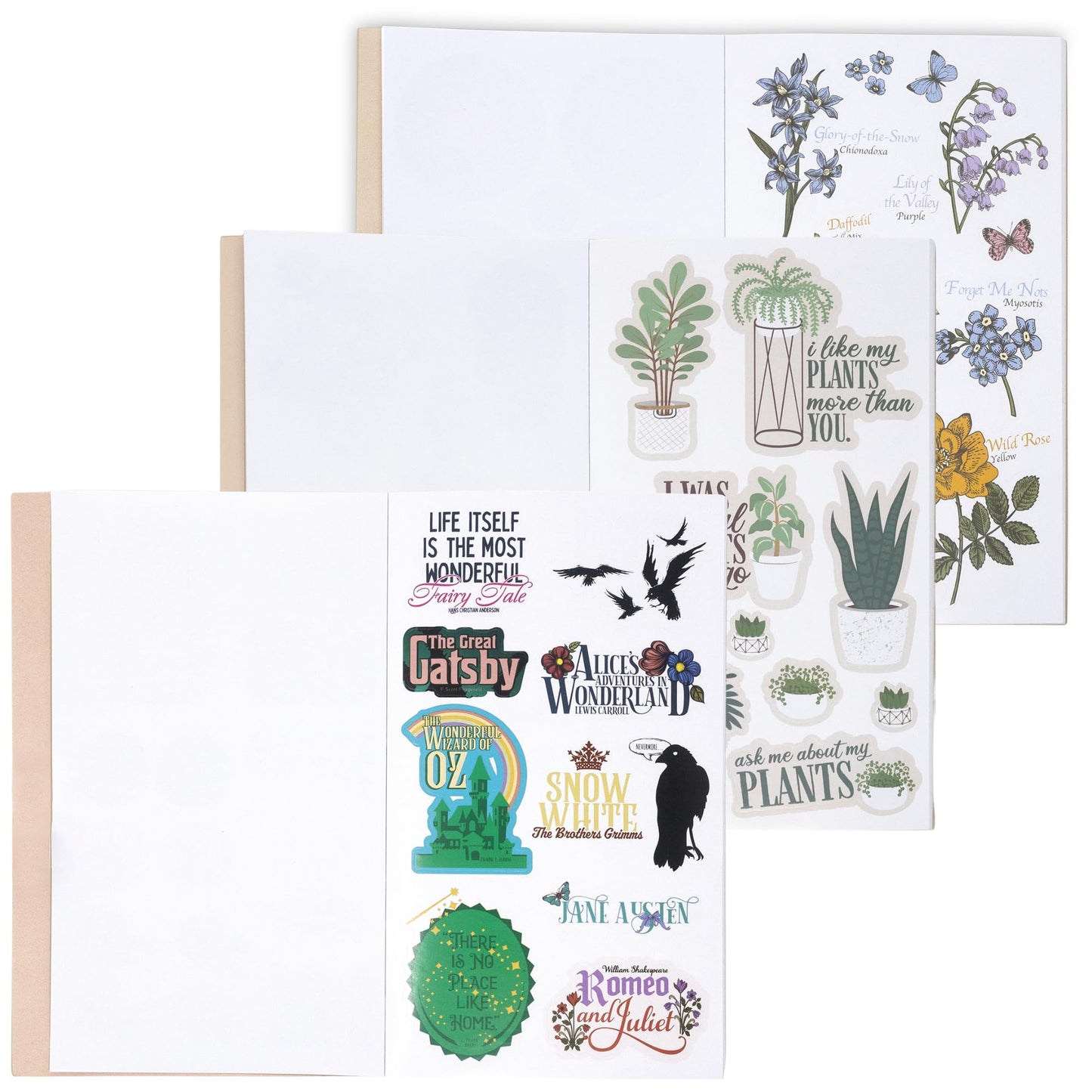 Steel Mill & Co. Assorted Sticker Book with 35 Sheets, Volume 1