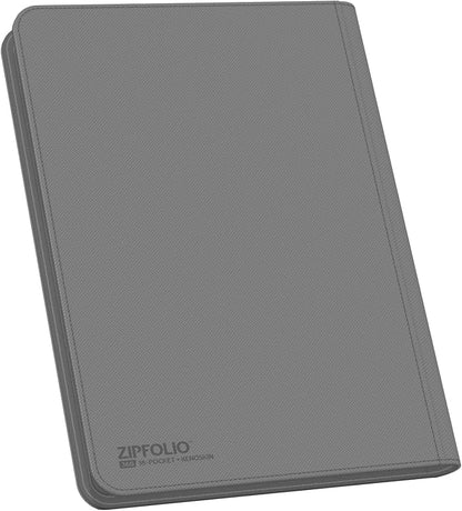 Ultimate Guard Zipfolio 360 – 18 Pocket Xenoskin Grey