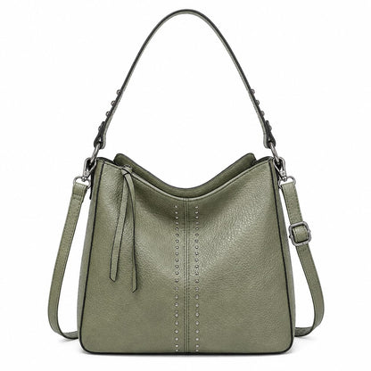 Montana West Hobo Bag for Women Designer Ladies Bucket Totes Purse Handbags Chic Shoulder Bag,MWC-HB-128-GN