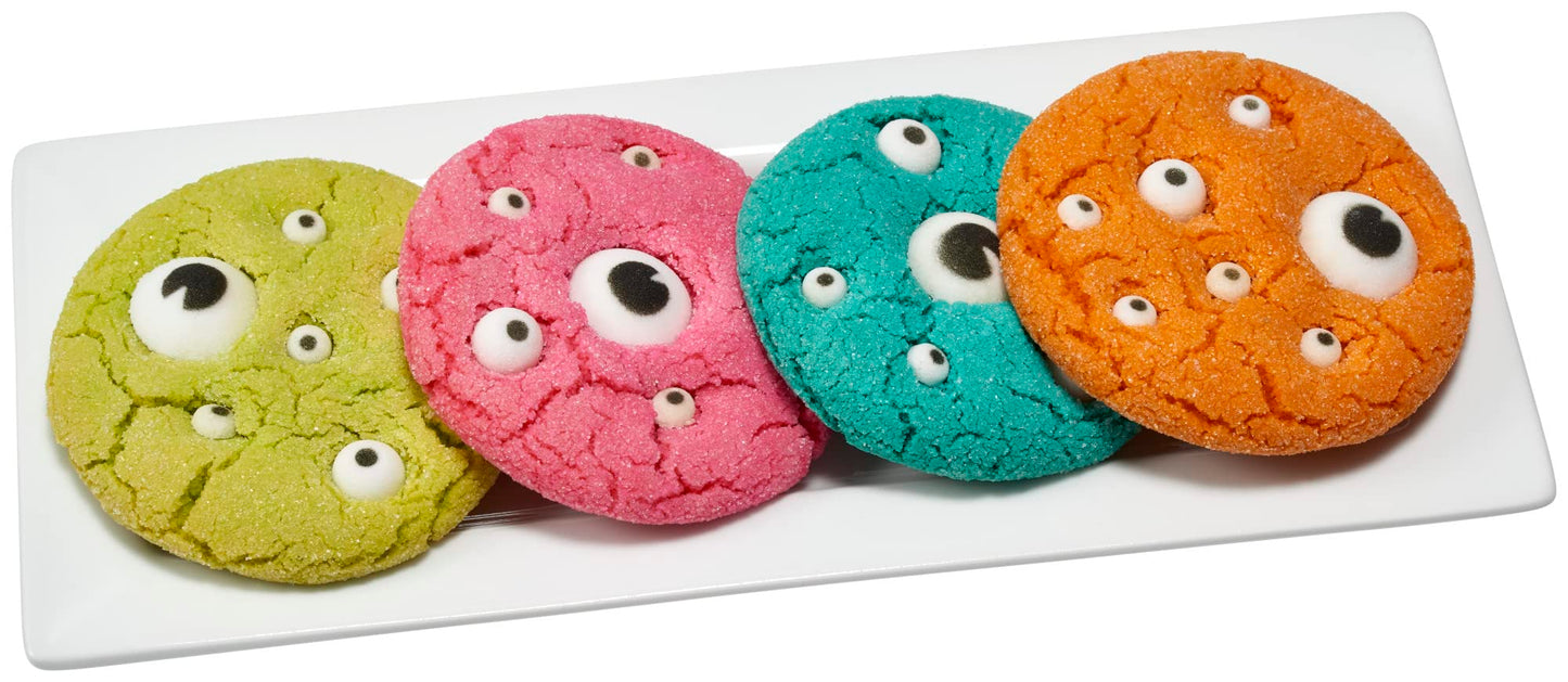 Lucks Dec-Ons Decorations Molded Sugar/Cup-Cake Topper, Small Eyes, 3/8 Inch, 996 Count