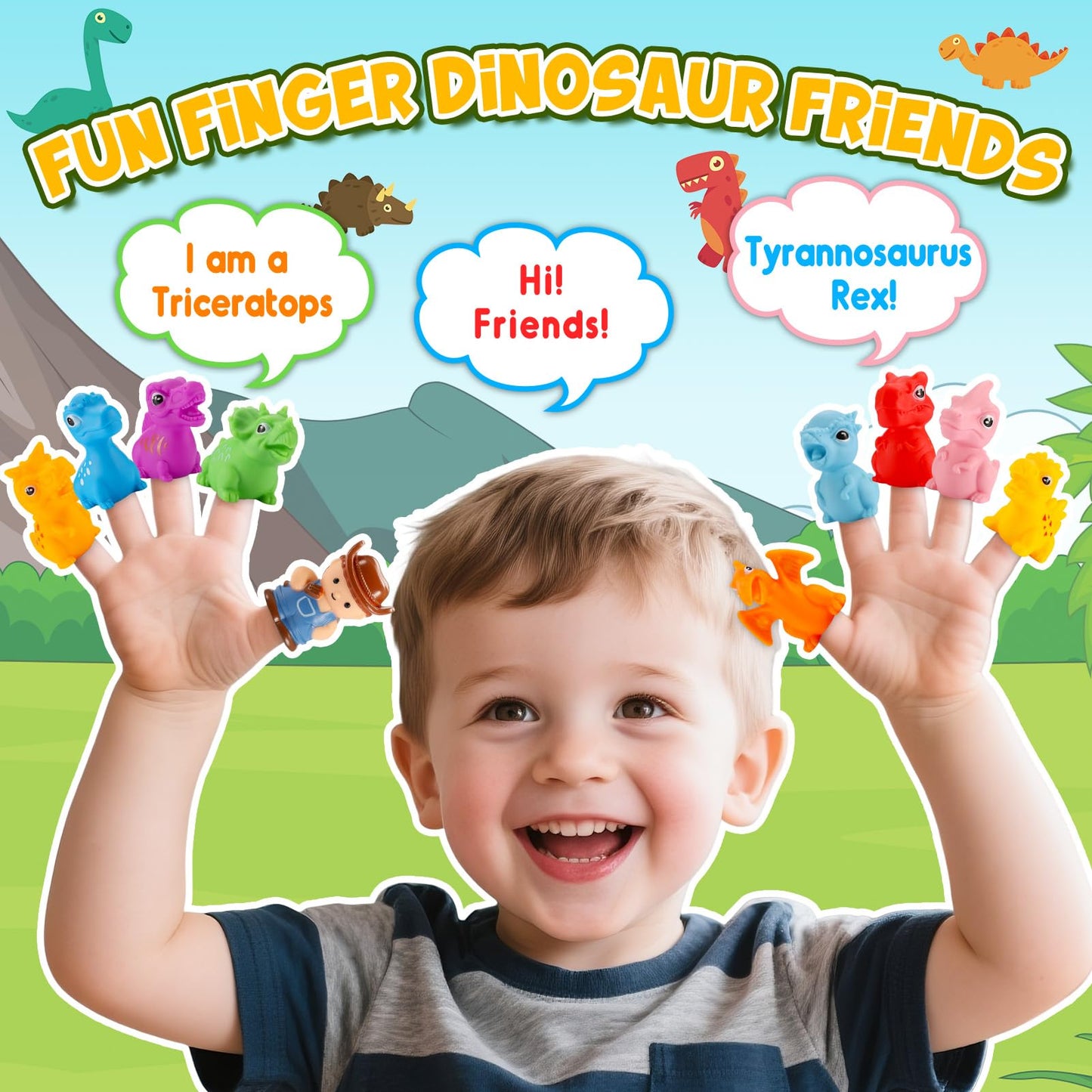 Toddler Montessori Learning Toys for 2 3 4 5 Year Old Boys, Kids Dinosaur Train Matching Toys with Locks & Keys | Counting & Sorting Trains Set, Preschool Toy Boy Girls Birthday Gifts Ages 2-4 3-5