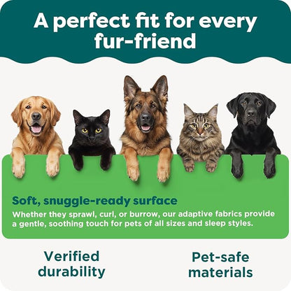 FurHaven Portable Pet Playpen for Dogs & Cats, Foldable Indoor Kitten Playpen with Mesh Sides, Pop Up Travel Dog Pen, Medium, Gray Pebbles