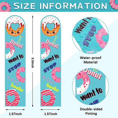Fainne 108 Pieces Scented Scratch and Sniff Bookmarks for Kids Snack Fruit Scented Bookmarks Funny Classroom Smelly Bookmark for Students Teenager School Office Home, 12 Style