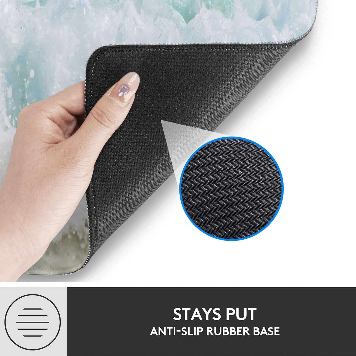 VANZEV Gaming Mouse Pad, Mouse Pad, Desk Mat, Non-Slip Rubber Base MousePads for Computers Laptop Office School Home Accessories Decor 31.5" x 11.8"，Gothic Bat