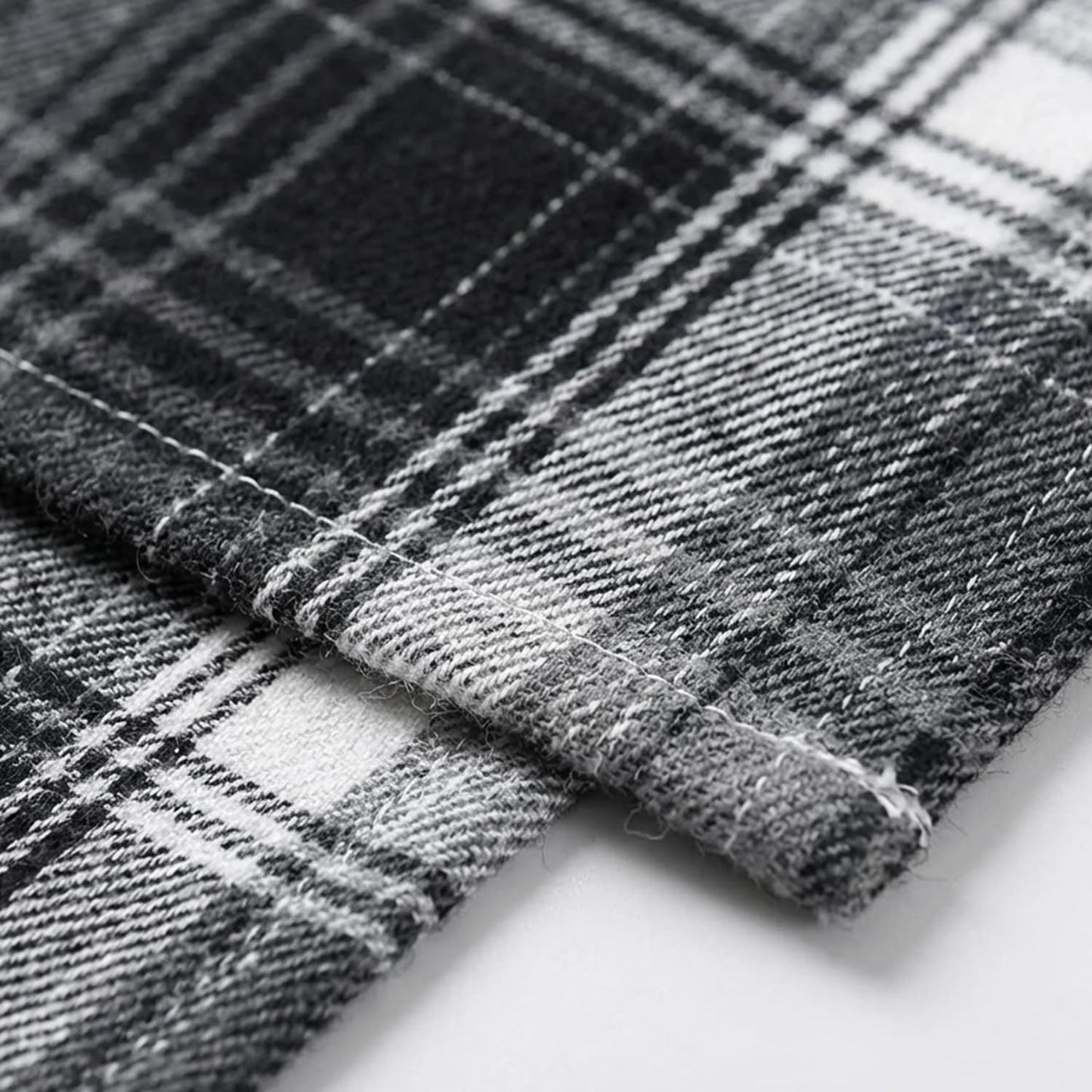 Artoid Mode Black Grey Farmhouse Plaid Table Runner, Halloween Rustic Holiday Check Kitchen Dining Table Decoration for Home Party Decor 13x90 Inch