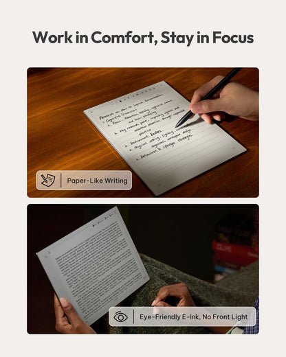 iflytek AINOTE 2, 10.65" E-Ink Tablet, AI Note Taking Tablet for Meeting, Ultra-Thin 4.2mm Digital Notebook with Voice-to-Text, 16-Language Transcription, Handwritten-to-Text, Ideal for Work&Study