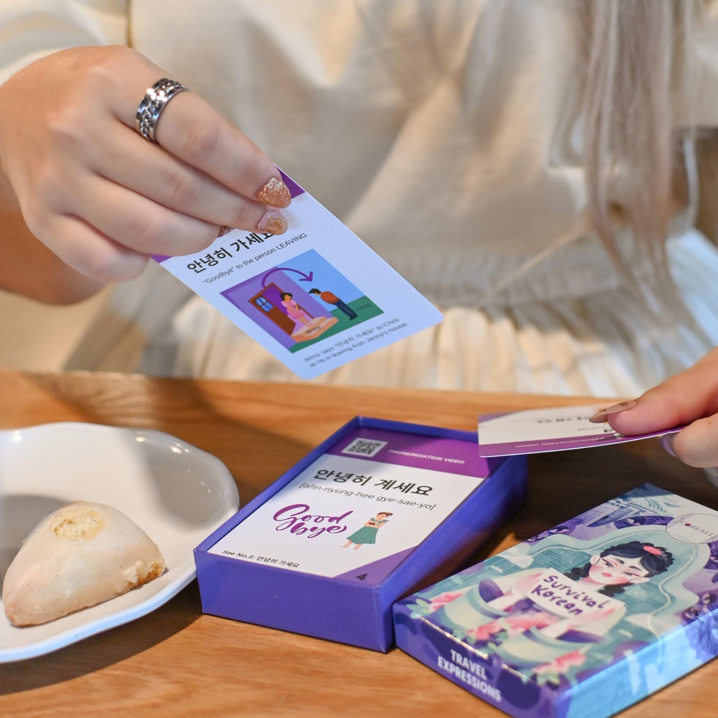 Learn Korean with COREALL Survival Korean Travel Expressions - Flash Cards & Digital Book