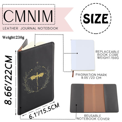 CMNIM FWing Book Merch Gift Book Lover Journal Notebook YA Fantasy Books Series Gift Dragon Rider Gift for Bookish Book Worm